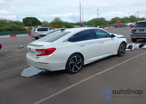 2022 Honda Accord Hybrid Sport from USA, damaged, VIN 1HGCV3F23NA031819